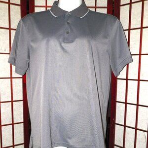 George Gray Pinwale Polo Shirt L SS 3 Button
